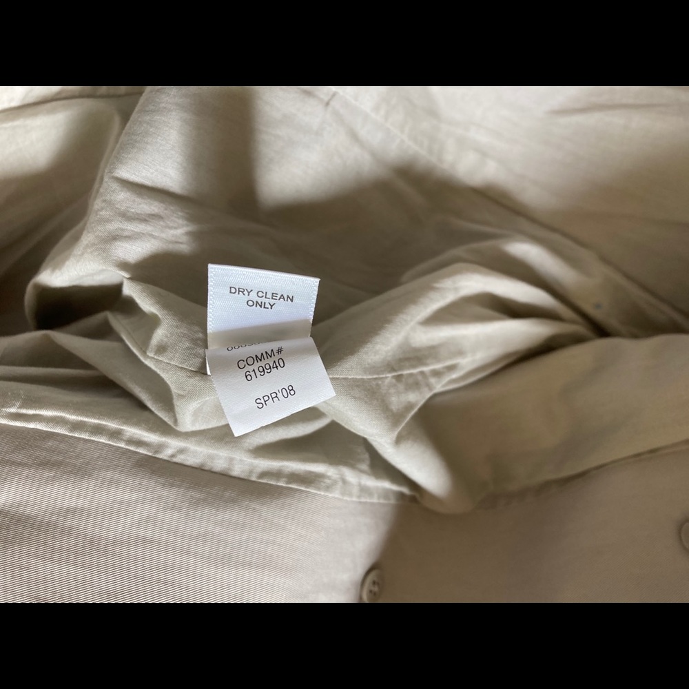 Banana Republic Double Breast Trench Coat XS - Picture 6 of 7